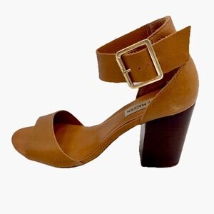 Steve Madden Tan Block Heel Sandals